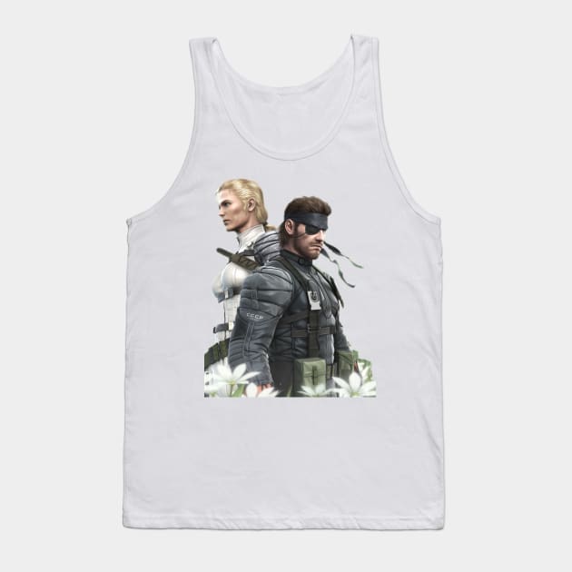 Big Boss and The Boss MGS3 Tank Top by Moath